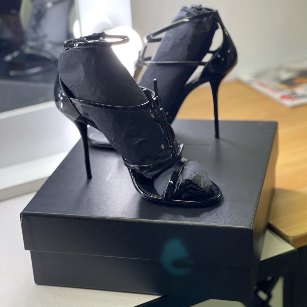 YSL Cassandra Heels